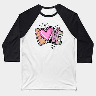 LOVE CUTE Valentine Baseball T-Shirt